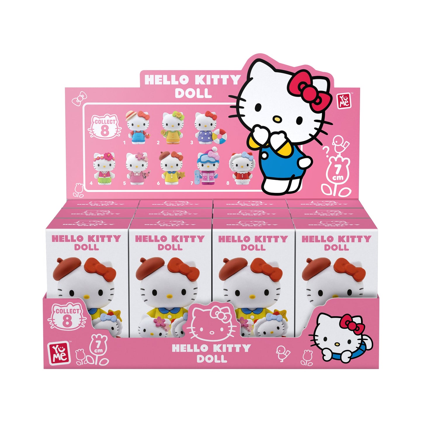 Hello Kitty YuMe 7cm Doll Four Seasons Series - YuMe Toys