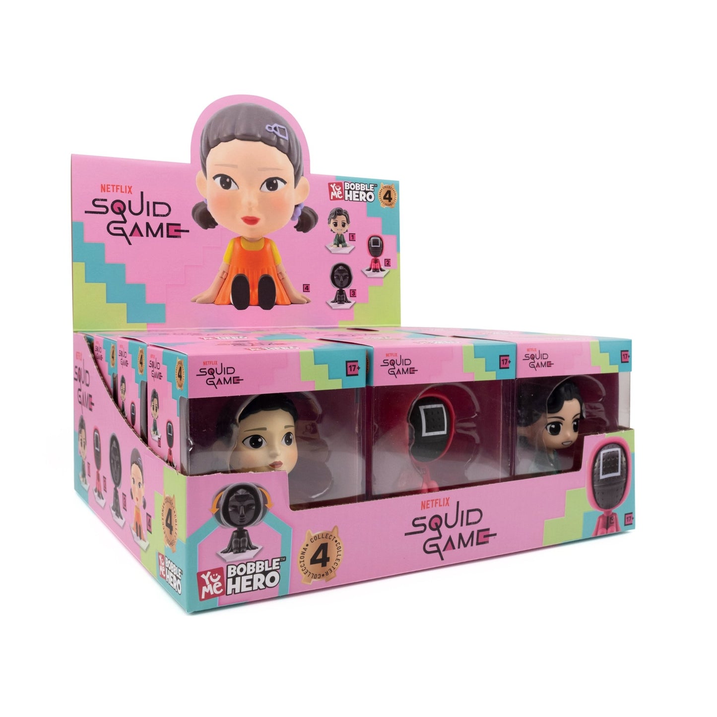 Squid Game YuMe Bobble Hero Window Box - YuMe Toys