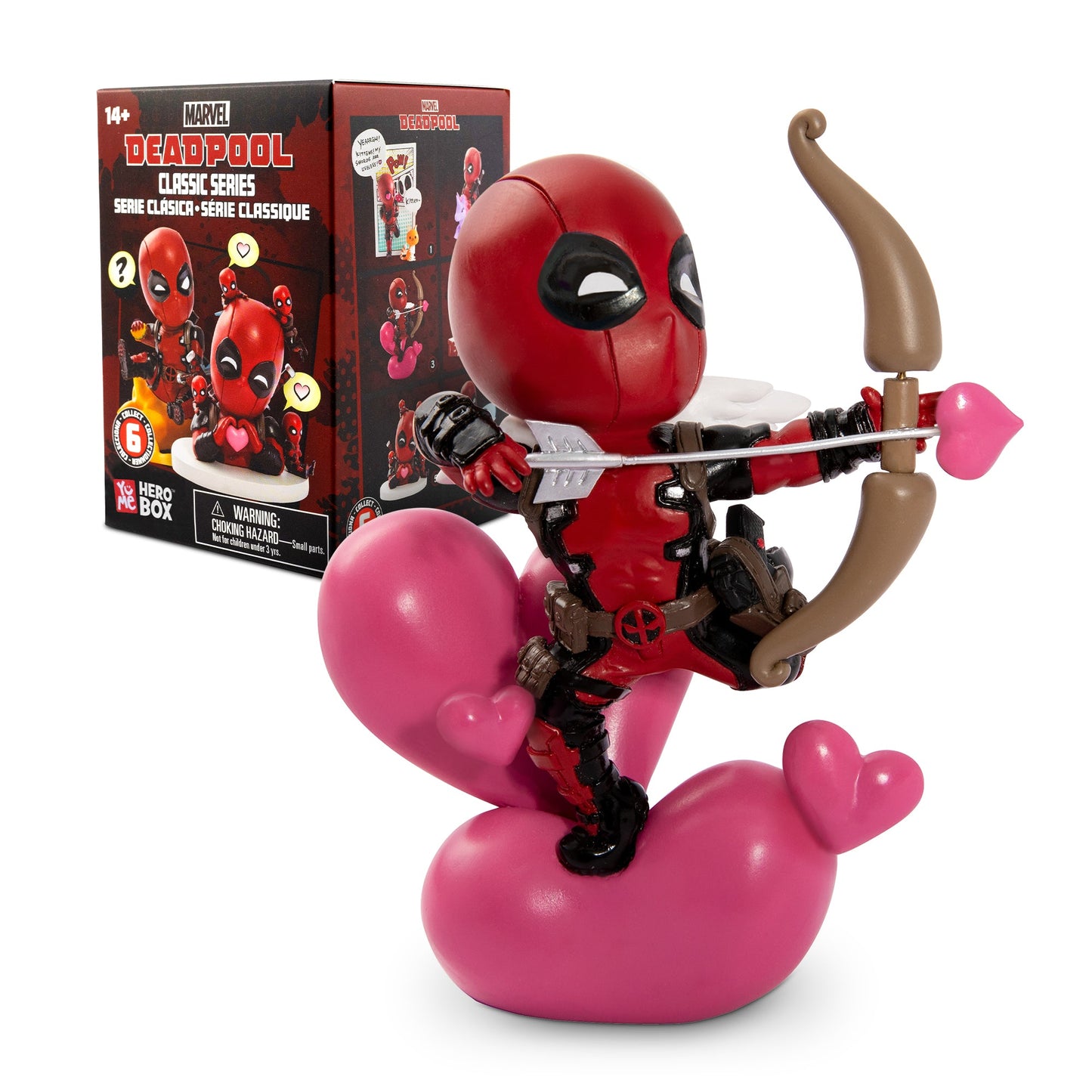 YuMe Hero Box Deadpool - Classic Series (1 Pack) - YuMe Toys