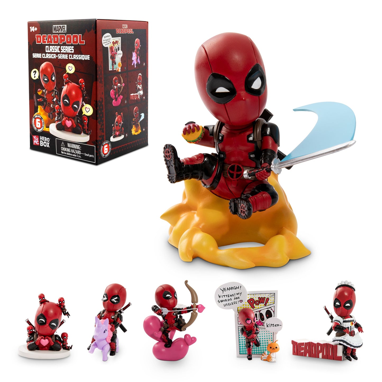 YuMe Hero Box Deadpool - Classic Series (1 Pack) - YuMe Toys