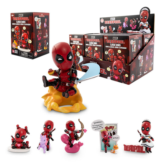 YuMe Hero Box Deadpool - Classic Series (6 Pack) - YuMe Toys