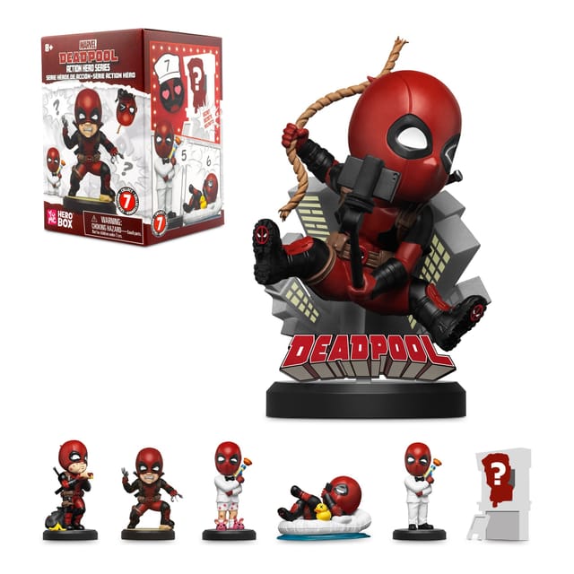 MARVEL Deadpool Action Hero Series Hero Box Blind Box thumbnail - 1