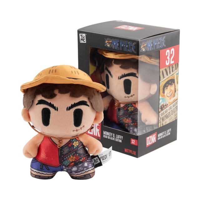 7" DZNR One Piece Luffy Plush thumbnail - 1