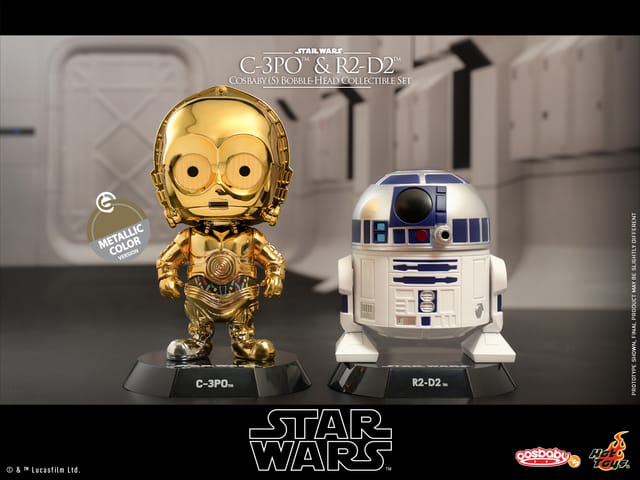 Star Wars C-3PO & R2-D2 Cosbaby Bobble-Head Window Box Collectible Set – Limited Release, Limited Quantities thumbnail - 9