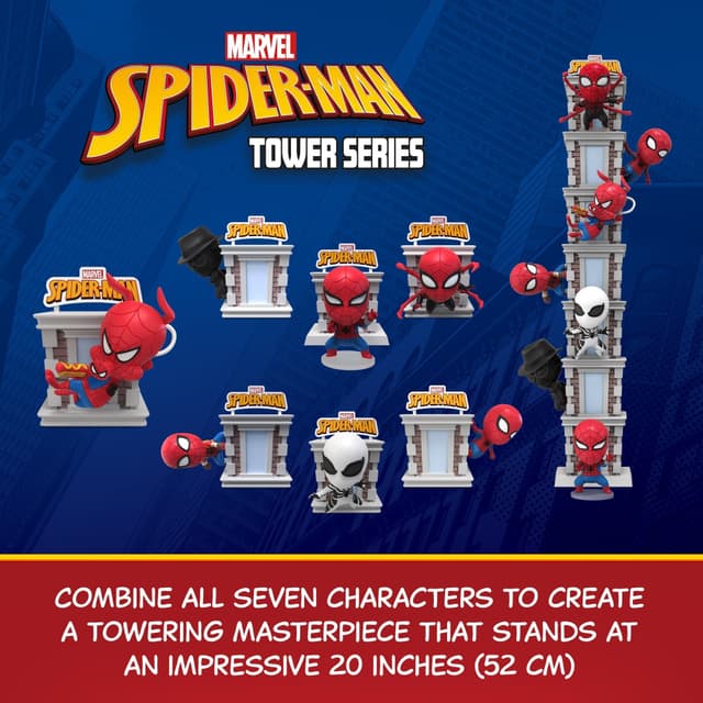 MARVEL Spider-Man Tower Series Hero Box Blind Box thumbnail - 2
