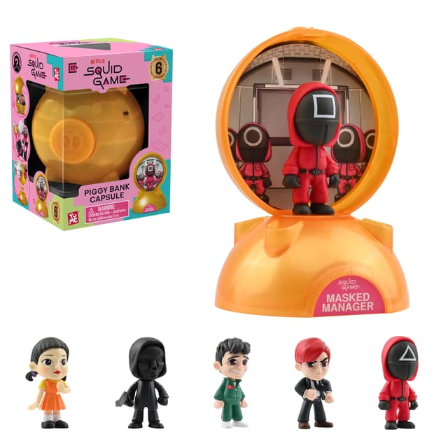 Squid Game YuMe Piggy Bank Capsule thumbnail - 1