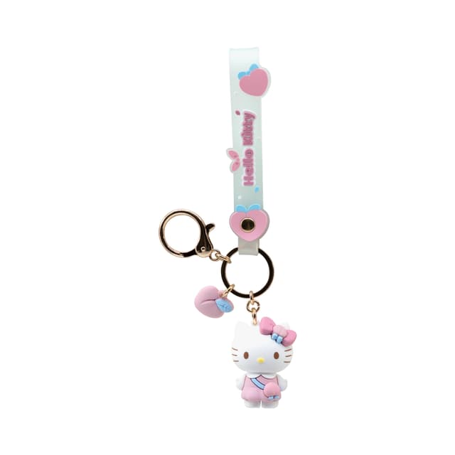YuMe Hello Kitty and Friends Keychain & Strap Peach Series thumbnail - 2