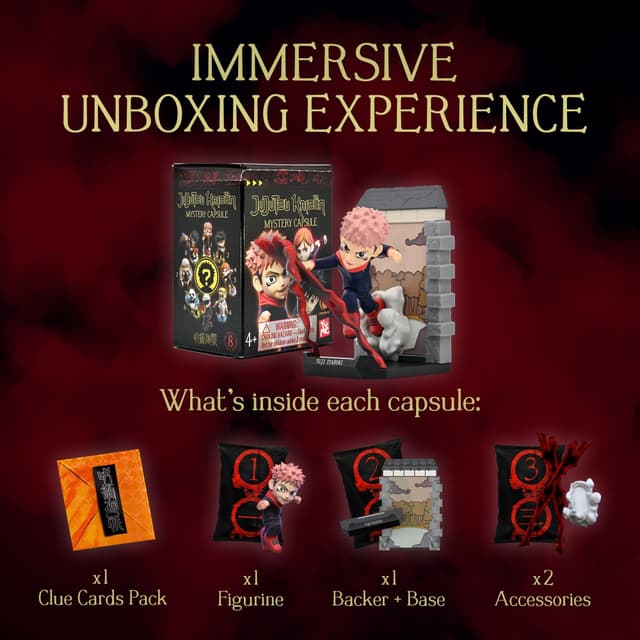 Jujutsu Kaisen Mystery Capsules (2 Pack) thumbnail - 2