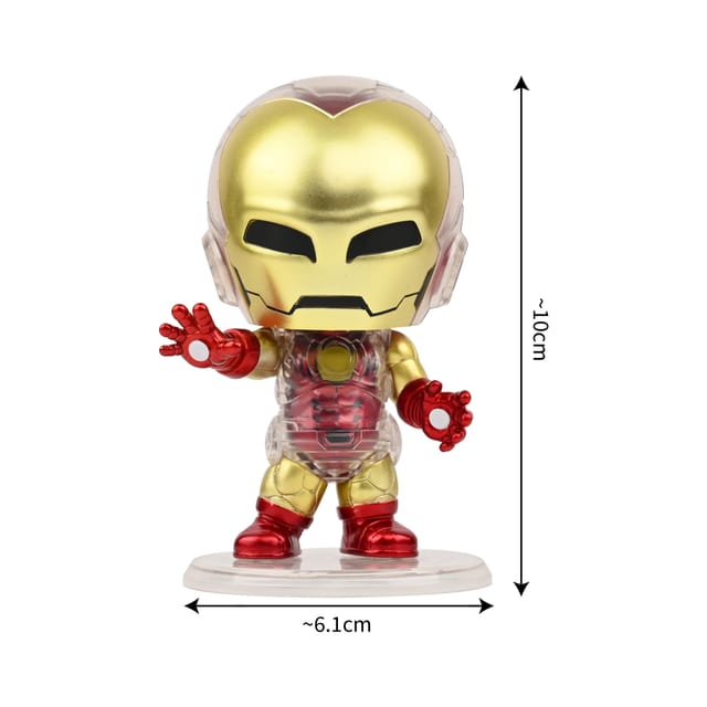 Marvel Iron Man Cosbaby Window Box Collectible Figures – Limited Release, Limited Quantities thumbnail - 2