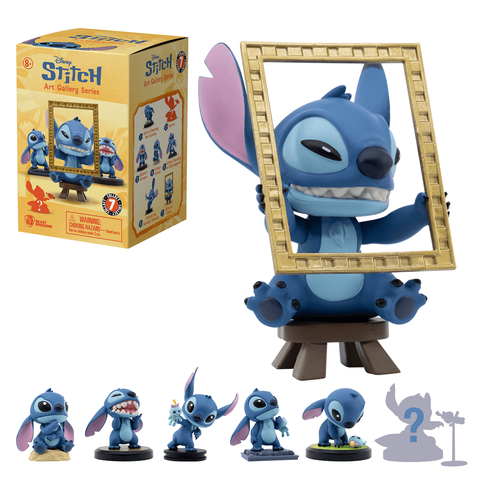 Stitch YuMe Hero Box Blind Box Art Gallery Series - 1