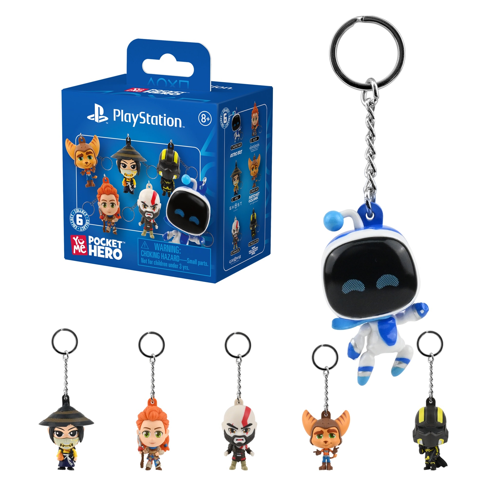 PlayStation Pocket Hero Series 1 Keychain Collectible - 1