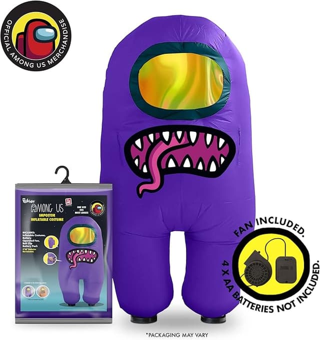 Among Us Official Inflatable Halloween Costumes - Adult Imposter thumbnail - 2