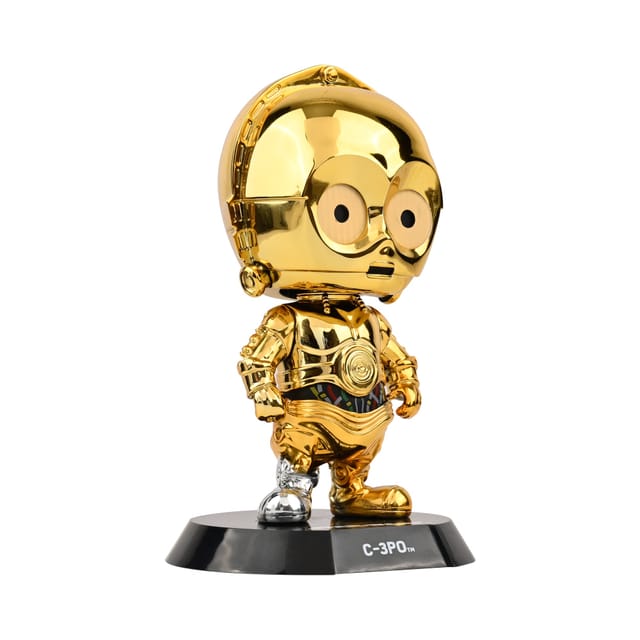 Star Wars C-3PO & R2-D2 Cosbaby Bobble-Head Window Box Collectible Set – Limited Release, Limited Quantities thumbnail - 4