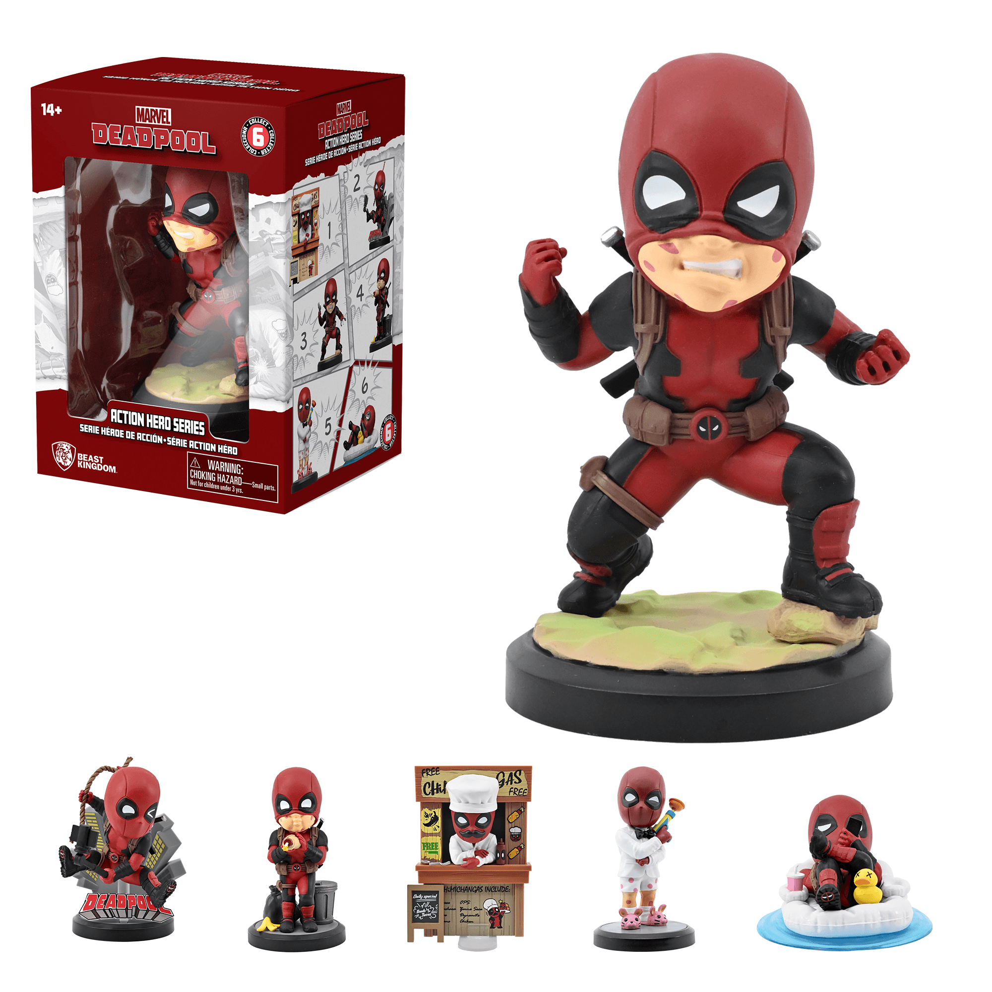 YuMe Hero Box Deadpool - Action Hero Series