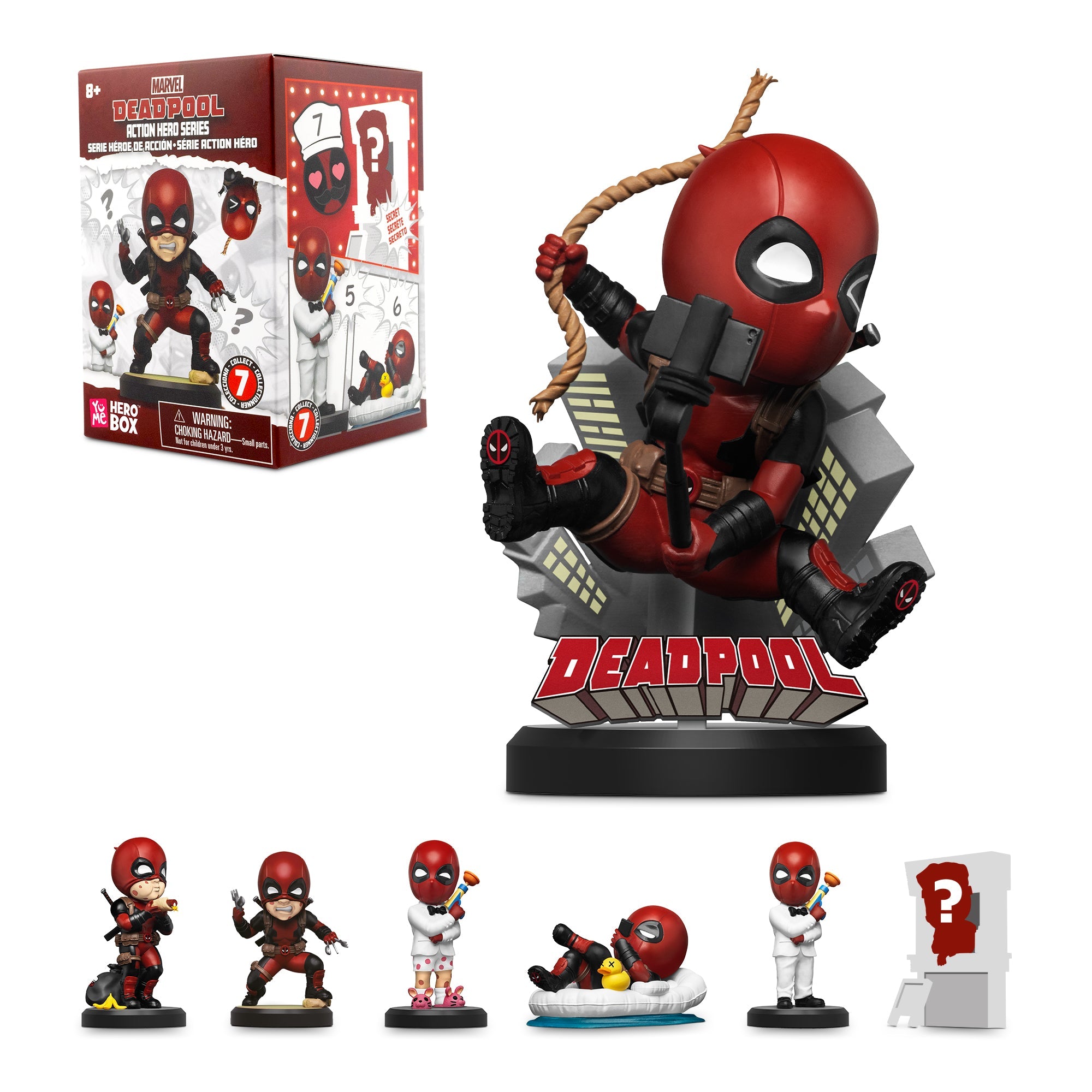 MARVEL Deadpool Action Hero Series Hero Box Blind Box - 1