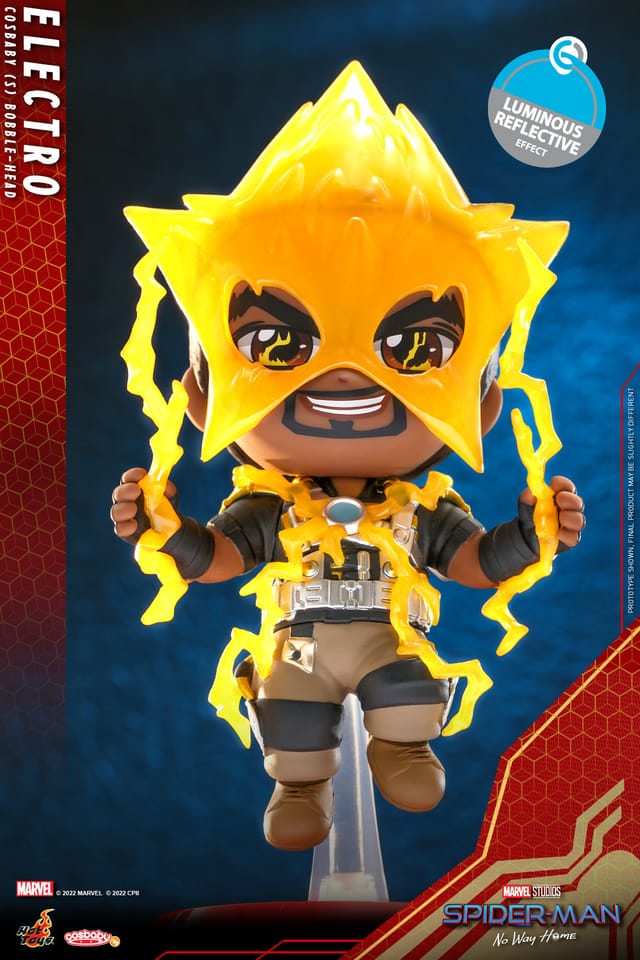 Marvel Electro Cosbaby Window Box Collectible Figure – Limited Release, Limited Quantities thumbnail - 7