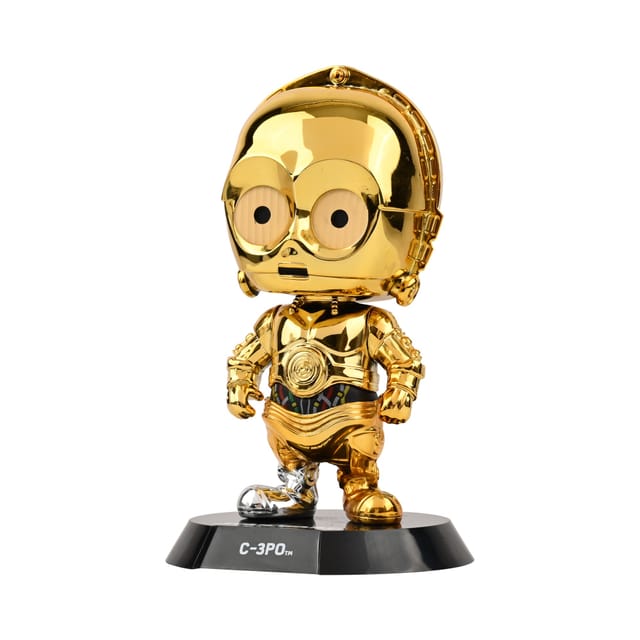 Star Wars C-3PO & R2-D2 Cosbaby Bobble-Head Window Box Collectible Set – Limited Release, Limited Quantities thumbnail - 2