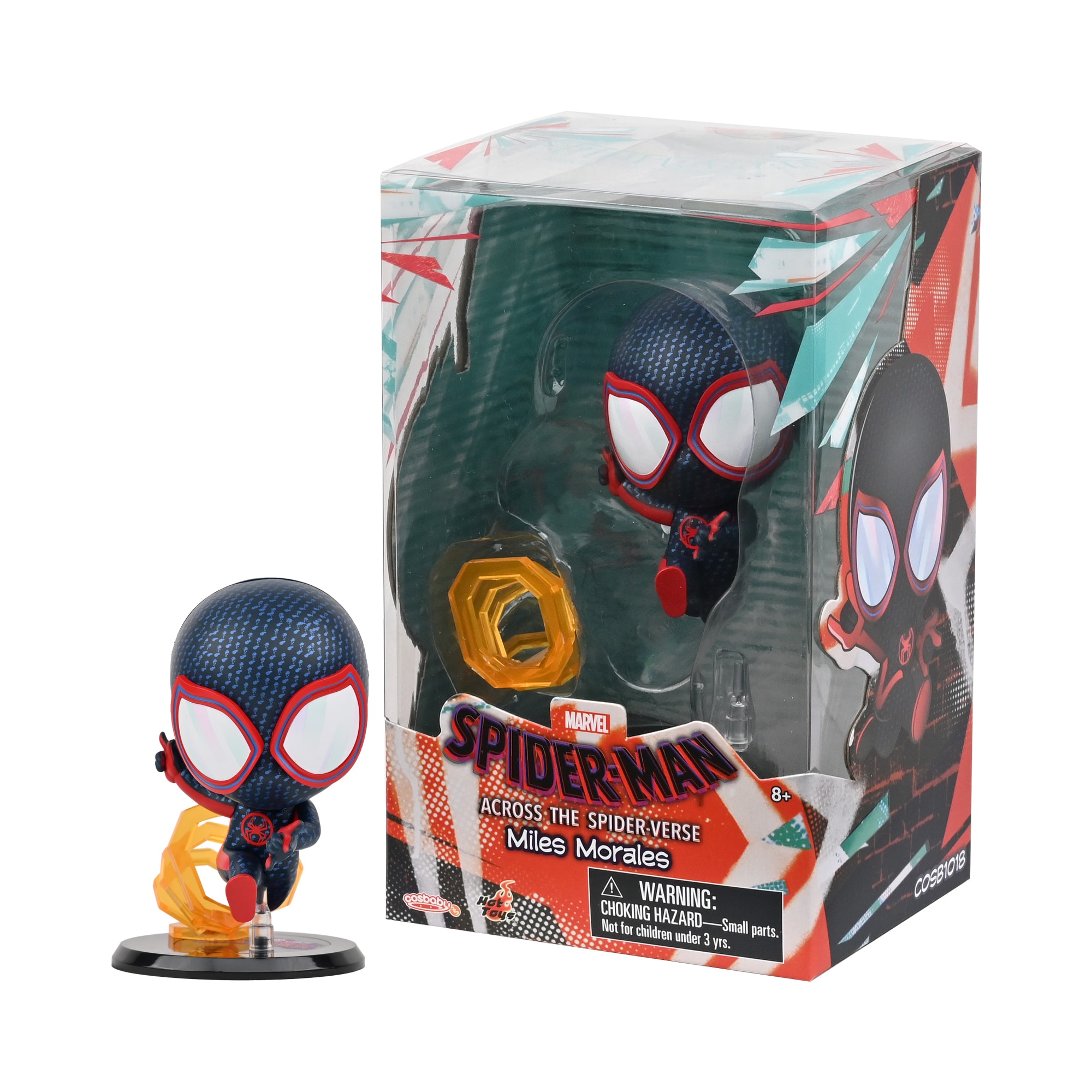 Marvel Spider-Man Miles Morales Cosbaby Window Box Collectible Figure – Limited Release, Limited Quantities - 1