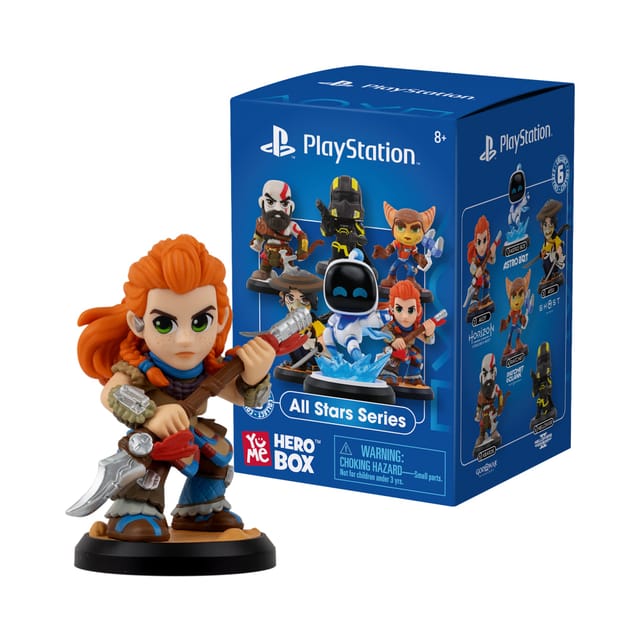 PlayStation All-Stars Hero Box Blind Box Mystery Collectible Figure thumbnail - 2