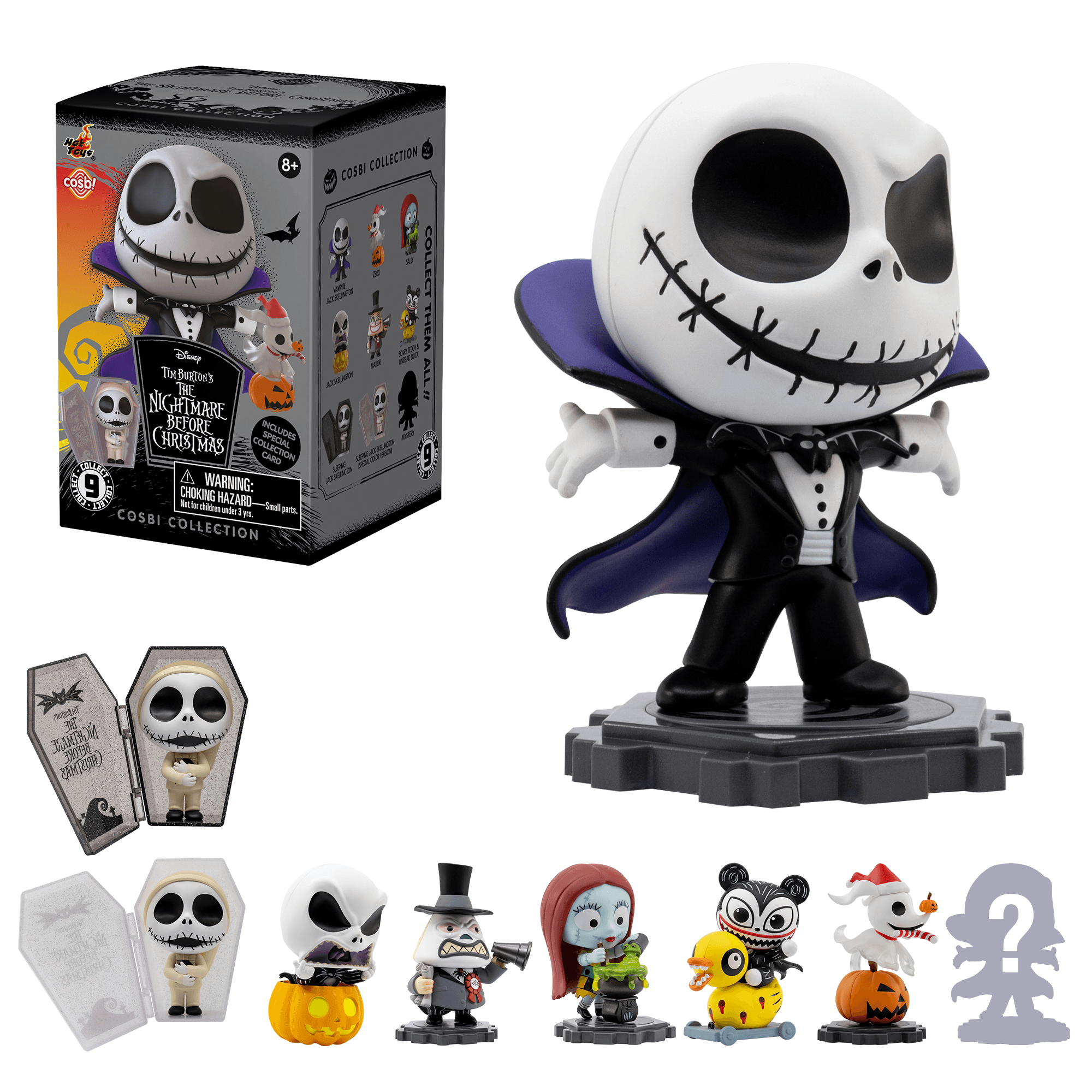The Nightmare Before Christmas Cosbi Collection Series 2 By Hot Toys - Blind Box - 1