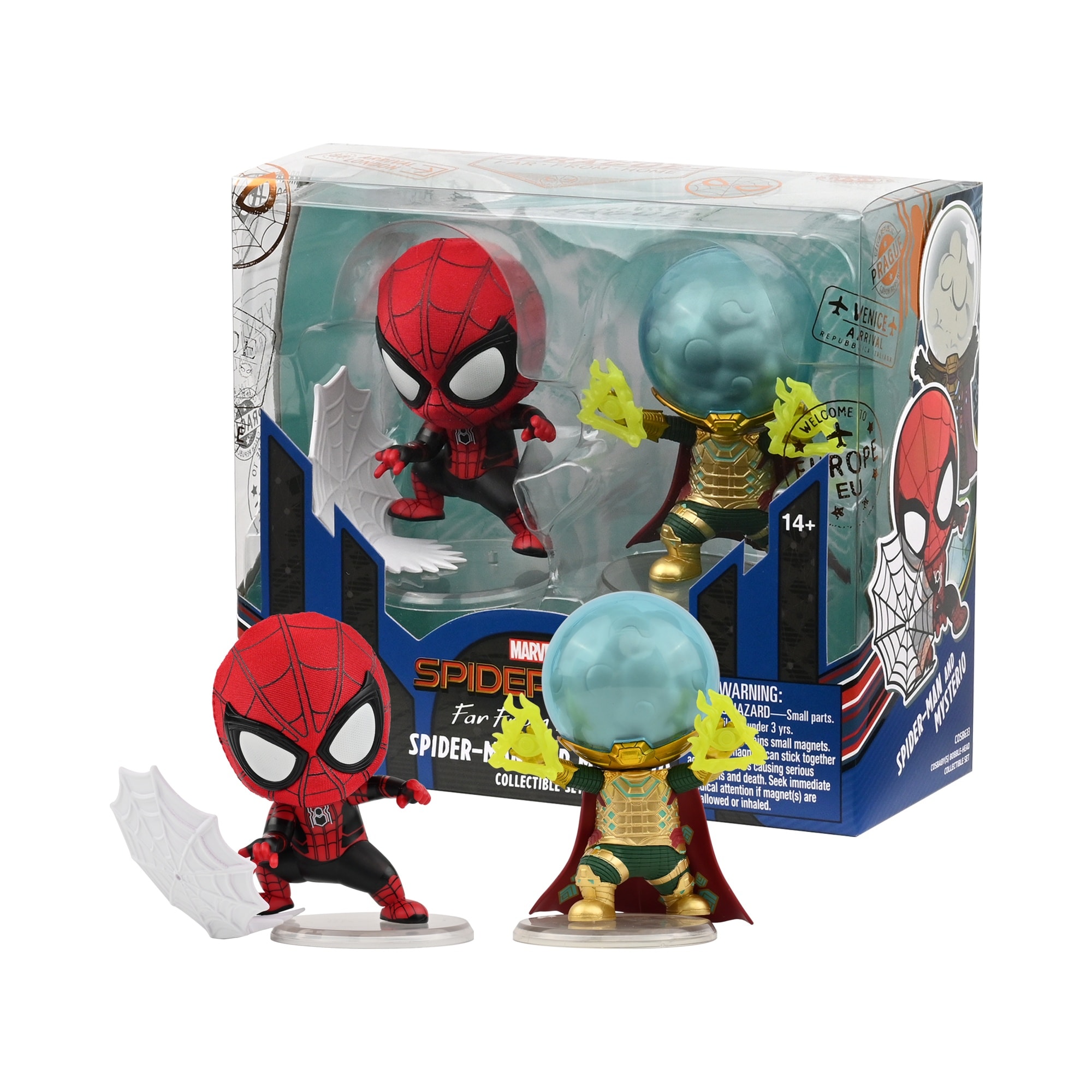 Marvel Spider-Man & Mysterio Cosbaby Collectible Figures – Limited Release, Limited Quantities - 1