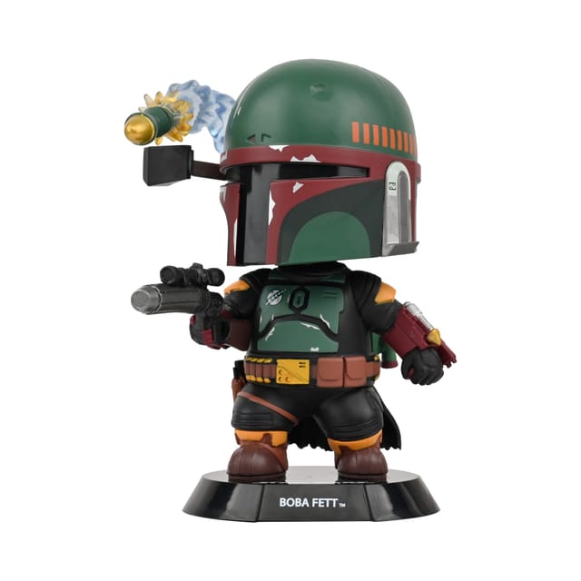 Star Wars Boba Fett Missile Firing Cosbaby Bobble-Head Collectible – Limited Release, Limited Quantities thumbnail - 4
