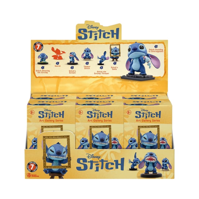 Stitch YuMe Hero Box Blind Box Art Gallery Series thumbnail - 9