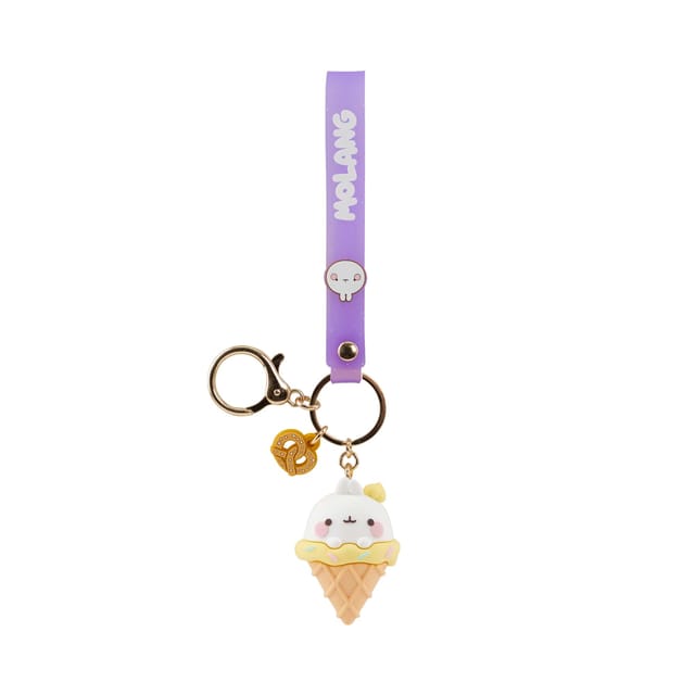 YuMe Molang Snack Time Keychain and Charm thumbnail - 2