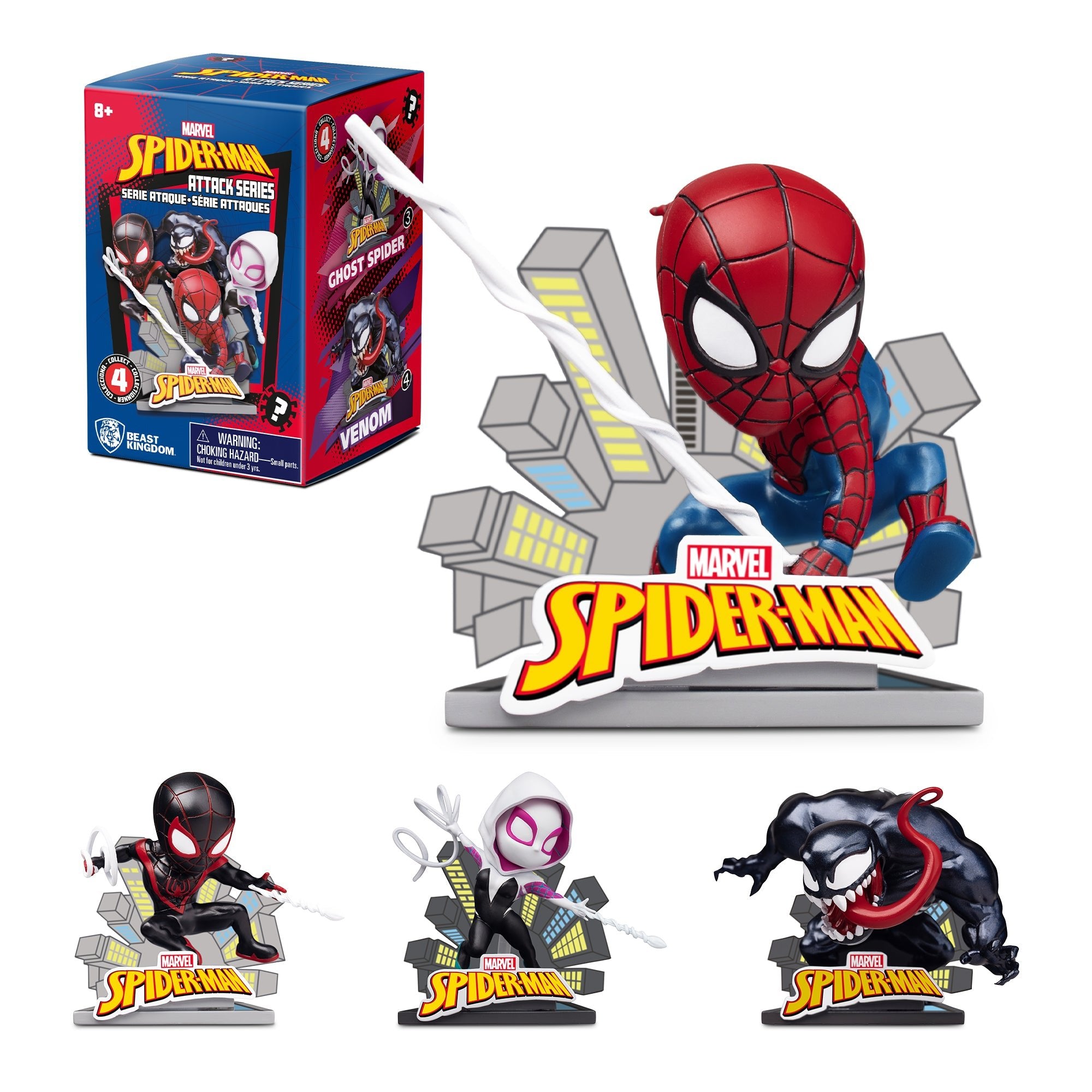 MARVEL Spider-Man Attack Series Hero Box Blind Box - 1