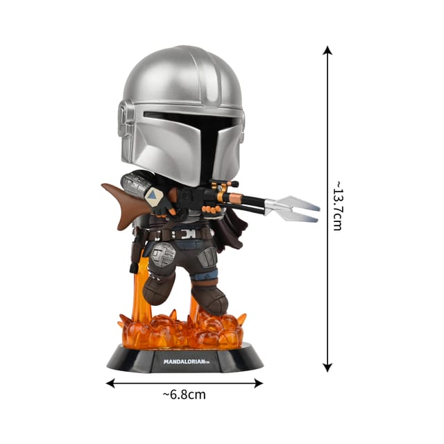 Star Wars The Mandalorian Cosbaby Bobble-Head Collectible – Limited Release, Limited Quantities thumbnail - 3