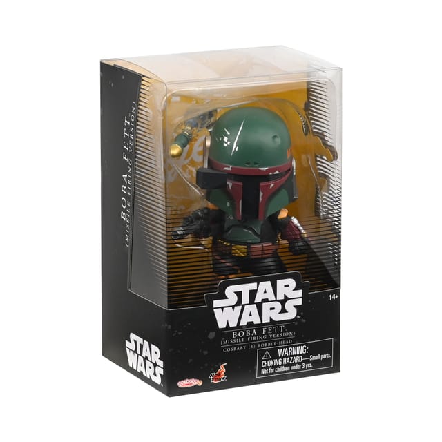 Star Wars Boba Fett Missile Firing Cosbaby Bobble-Head Collectible – Limited Release, Limited Quantities thumbnail - 7