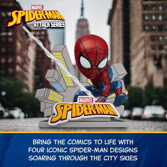 MARVEL Spider-Man Attack Series Hero Box Blind Box thumbnail - 2