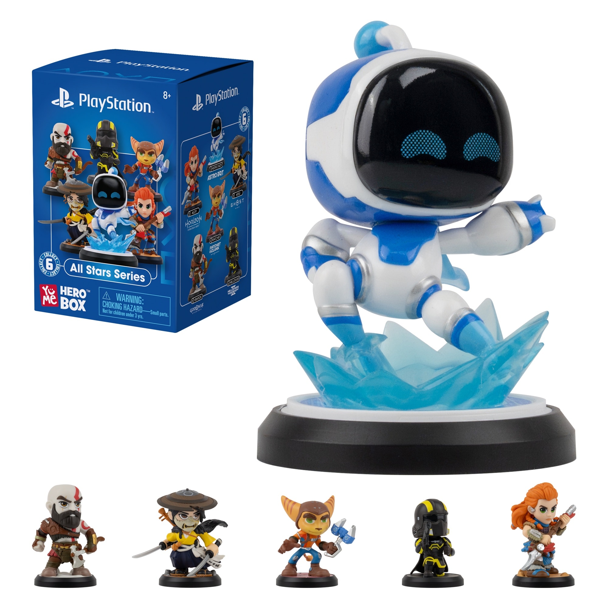 PlayStation All-Stars Hero Box Blind Box Mystery Collectible Figure - 1