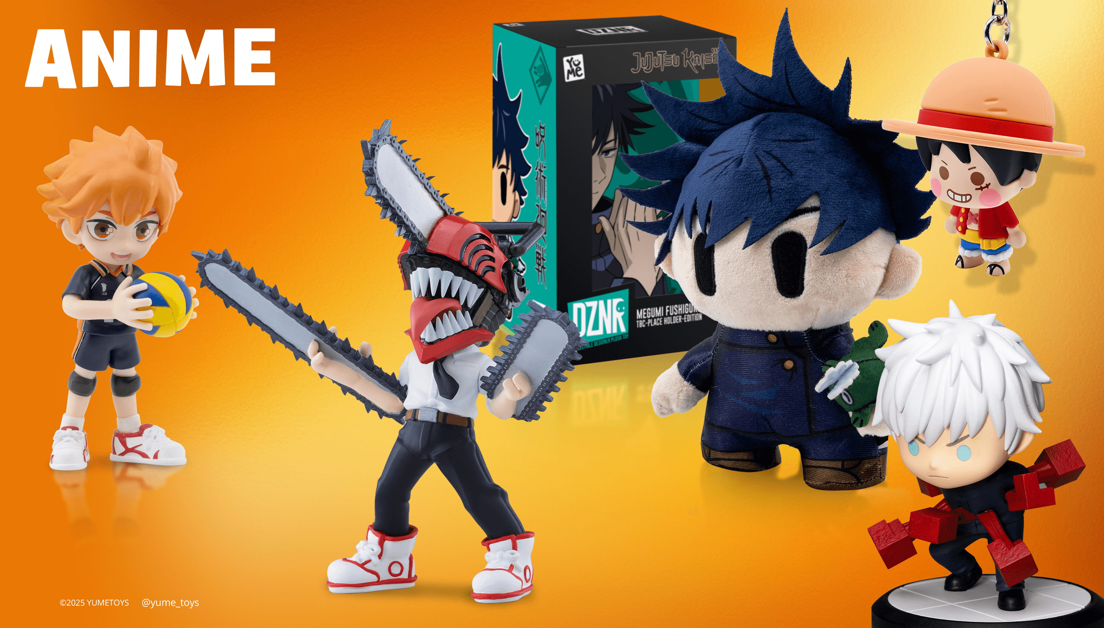 YuMe Toys expands in anime with original collectibles for Q3/4 2025 and into 2026