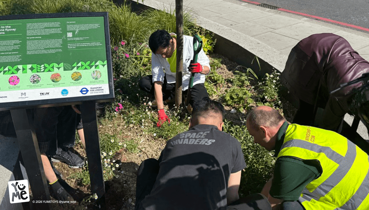 YuMe’s volunteering green fingers