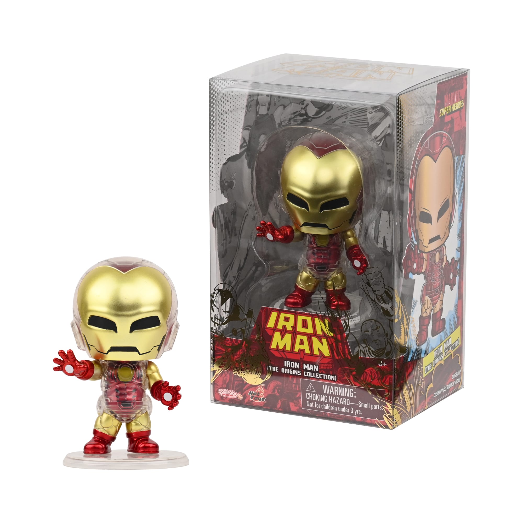 Marvel Iron Man Cosbaby Window Box Collectible Figures – Limited Release, Limited Quantities