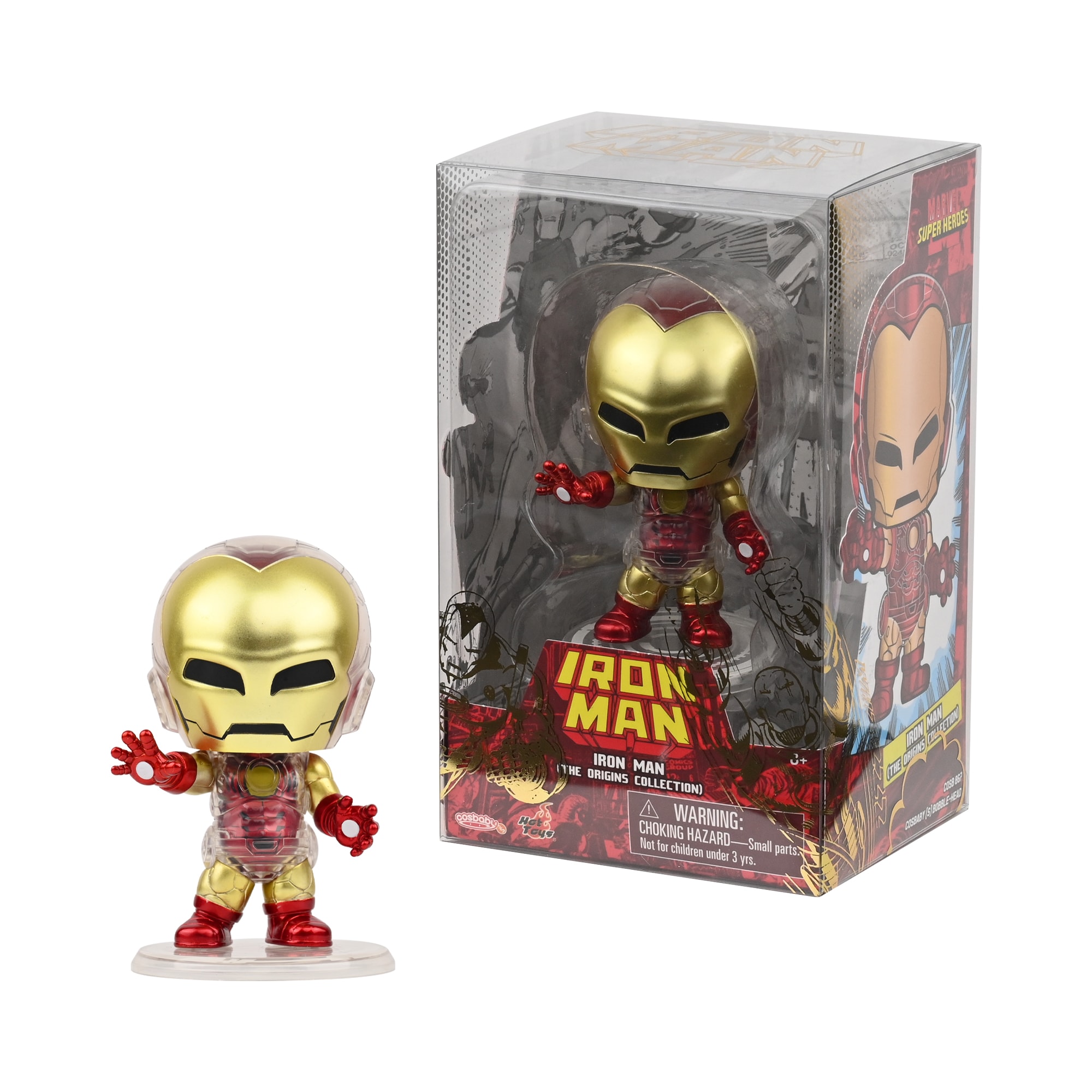 Marvel Iron Man Cosbaby Window Box Collectible Figures – Limited Release, Limited Quantities - 1