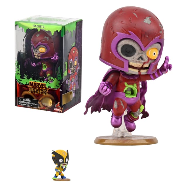 Marvel Wolverine & Magneto Cosbaby Window Box Collectible Figures – Limited Release, Limited Quantities thumbnail - 1