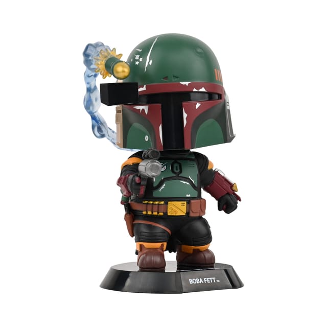 Star Wars Boba Fett Missile Firing Cosbaby Bobble-Head Collectible – Limited Release, Limited Quantities thumbnail - 3