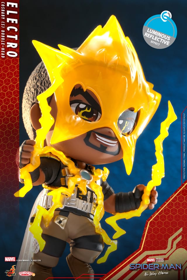 Marvel Electro Cosbaby Window Box Collectible Figure – Limited Release, Limited Quantities thumbnail - 6