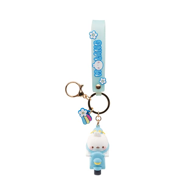 YuMe Molang Scooter Keychain and Charm thumbnail - 4