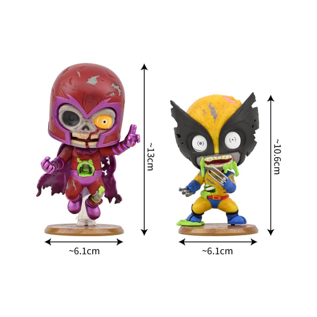 Marvel Wolverine & Magneto Cosbaby Window Box Collectible Figures – Limited Release, Limited Quantities thumbnail - 2