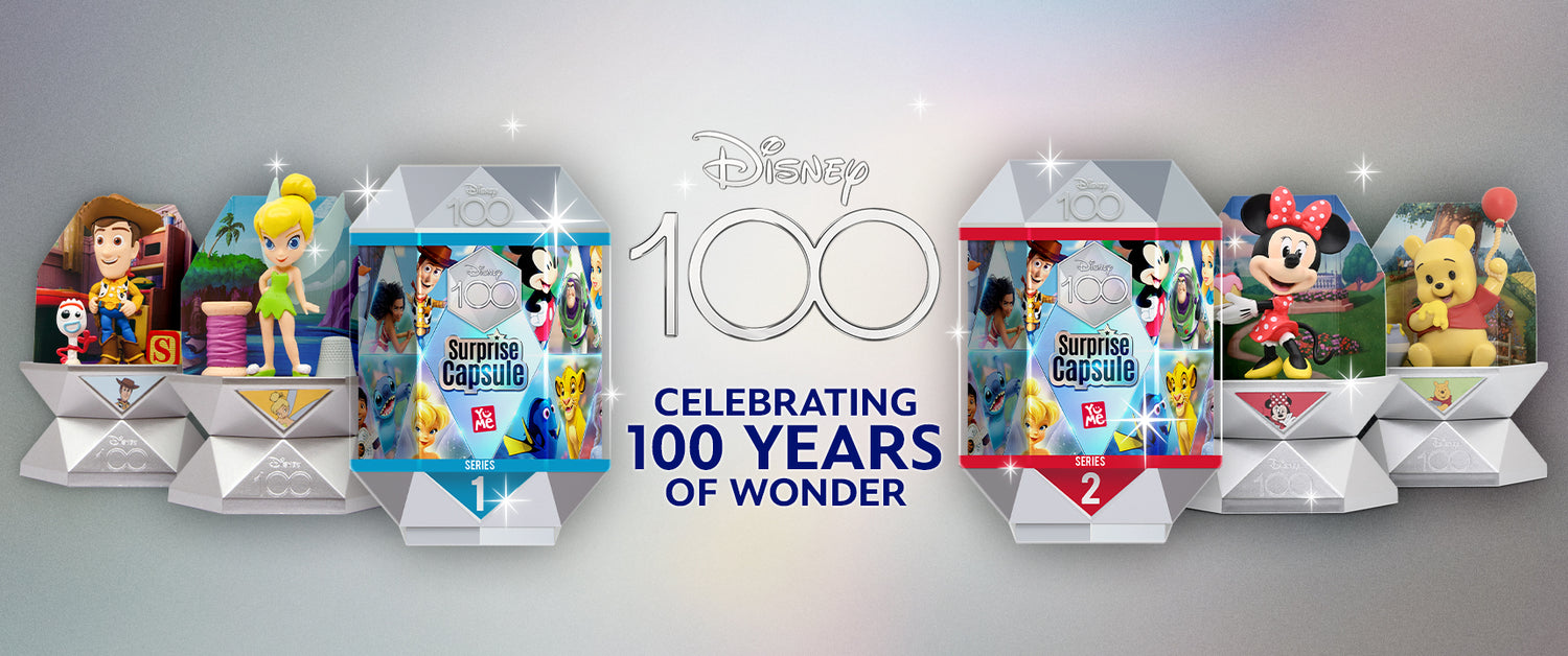 Disney 100 Celebration Surprise Toy Capsules 