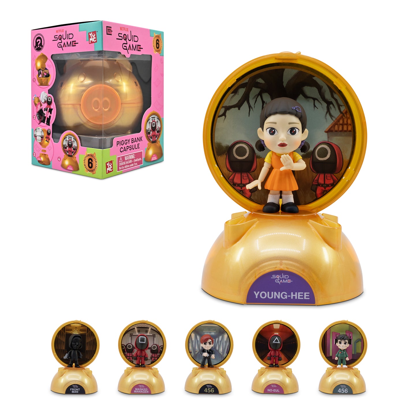 Squid Game Piggy Bank Capsule