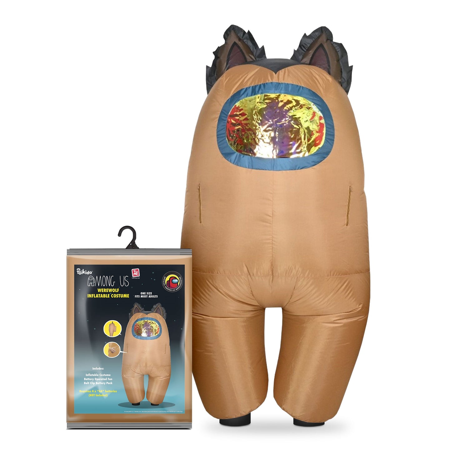 Among Us Official Inflatable Halloween Costumes - Adult Crewmate - YuMe Toys