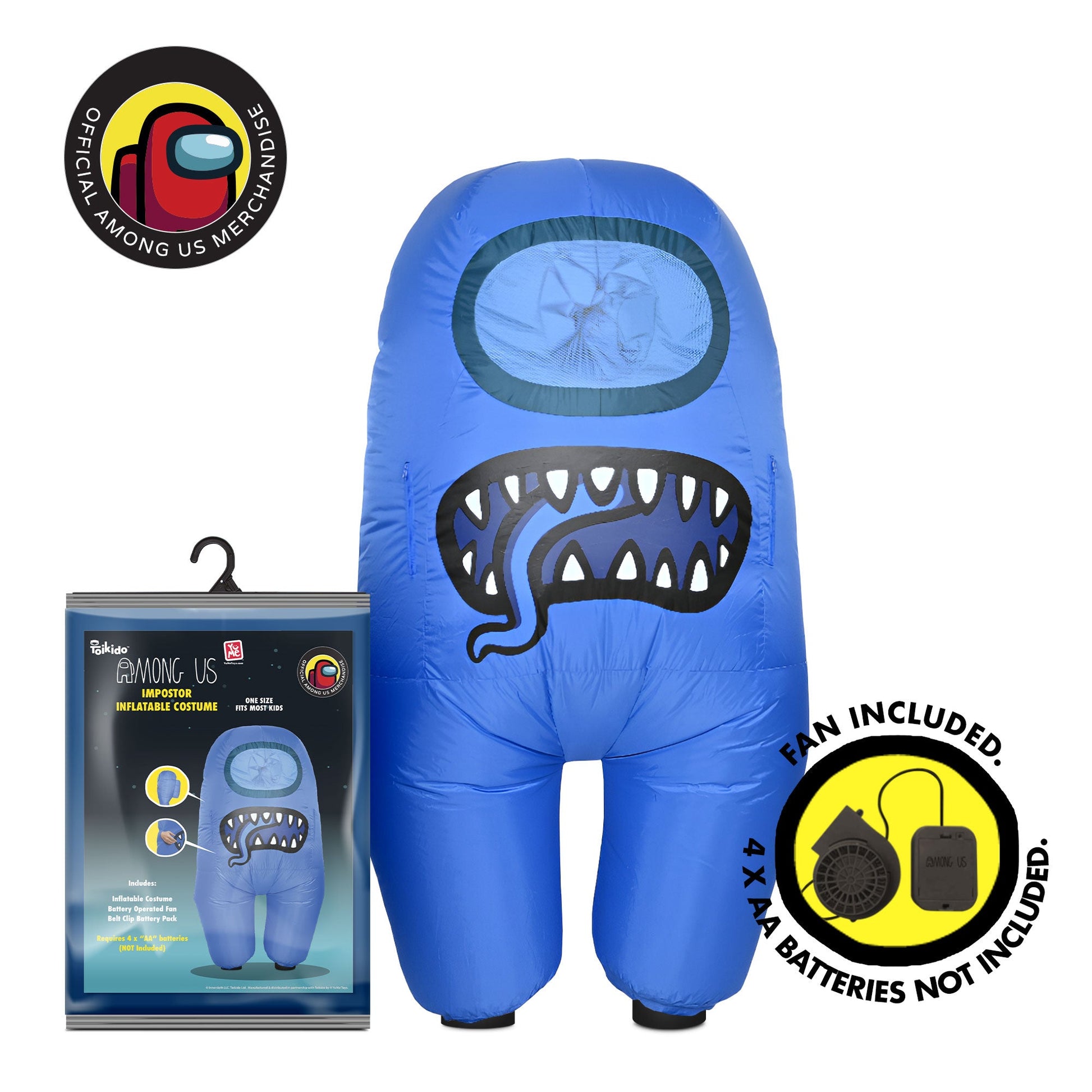 Among Us Official Inflatable Halloween Costumes - Kids Imposter - YuMe Toys