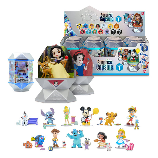Disney 100 Surprise Capsules Series 1 - 12 Pack Combo - YuMe Toys