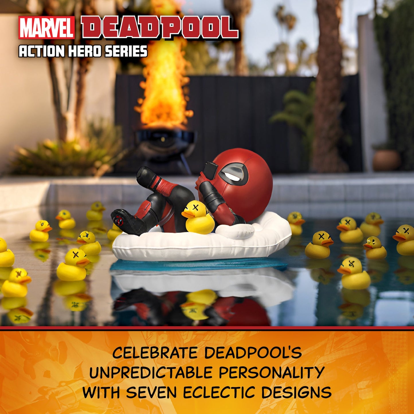 MARVEL Deadpool Action Series Hero Box Blind Box - YuMe Toys