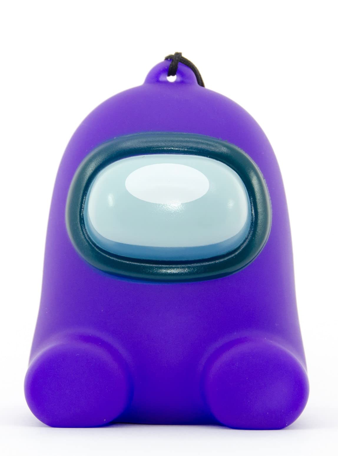 Official Among Us – Toikido LED Light-up Crewmate with Hand & Bag Strap - Purple & Cyan (2 Pack) - YuMe Toys