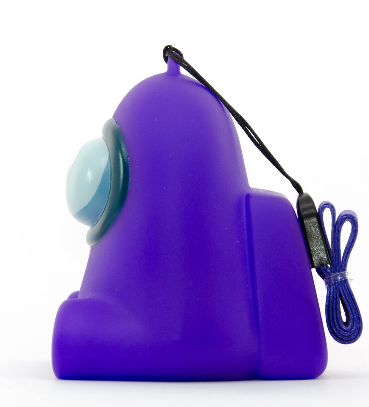 Official Among Us – Toikido LED Light-up Crewmate with Hand & Bag Strap - Purple & Cyan (2 Pack) - YuMe Toys